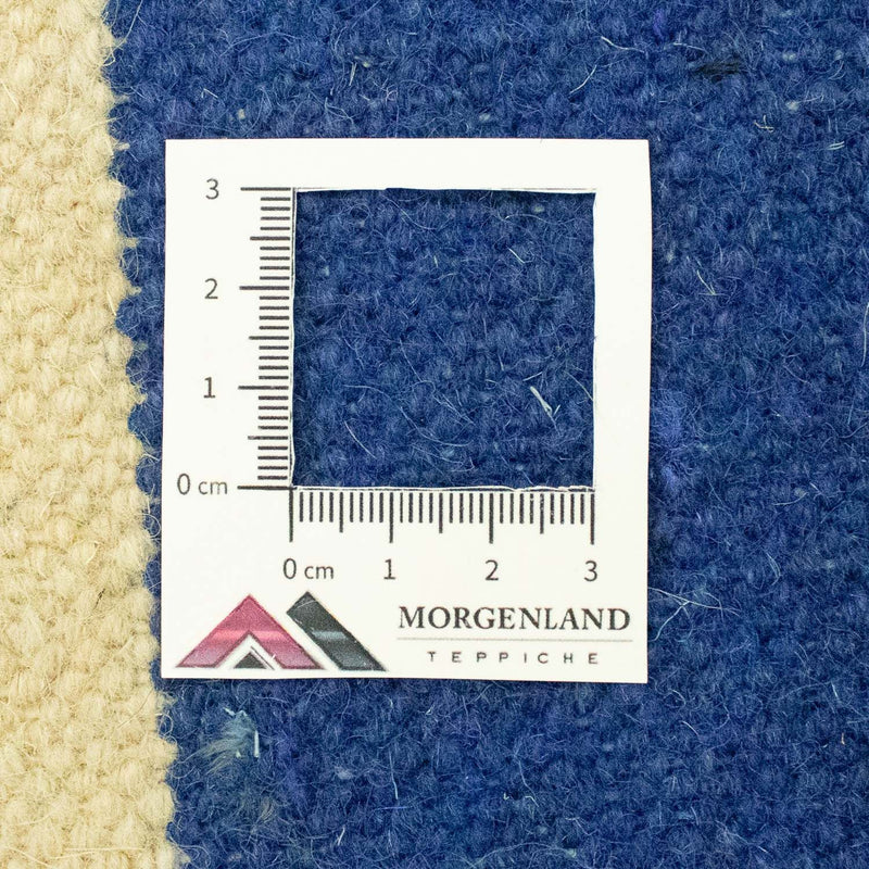 Dywan Kelim - modny - 300 x 200 cm - niebieski