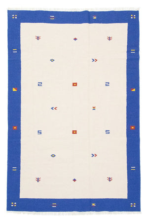 Dywan Kelim - modny - 300 x 200 cm - beżowy