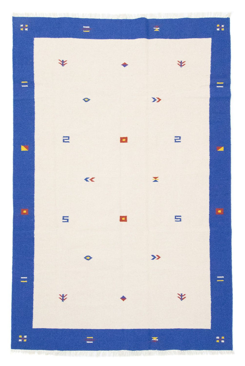 Dywan Kelim - modny - 300 x 200 cm - beżowy