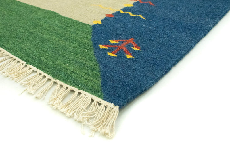 Dywan Kelim - modny - 300 x 200 cm - beżowy