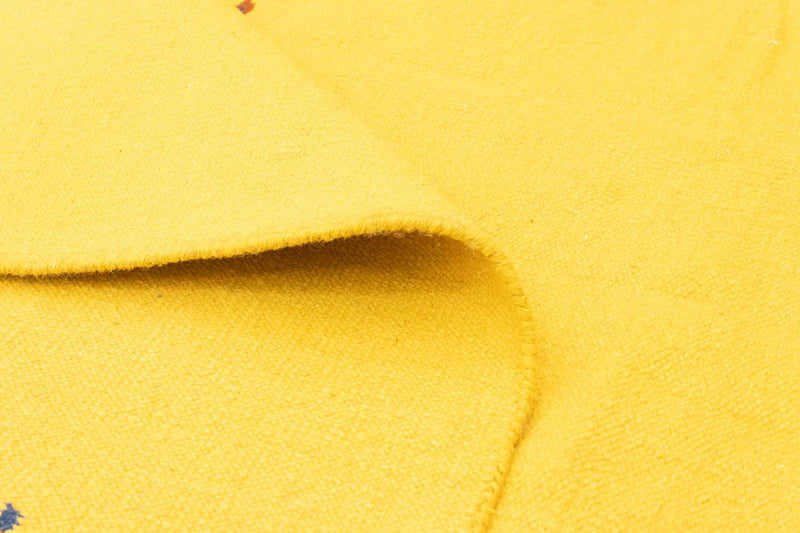 Dywan Kelim - modny - 300 x 200 cm - żółty