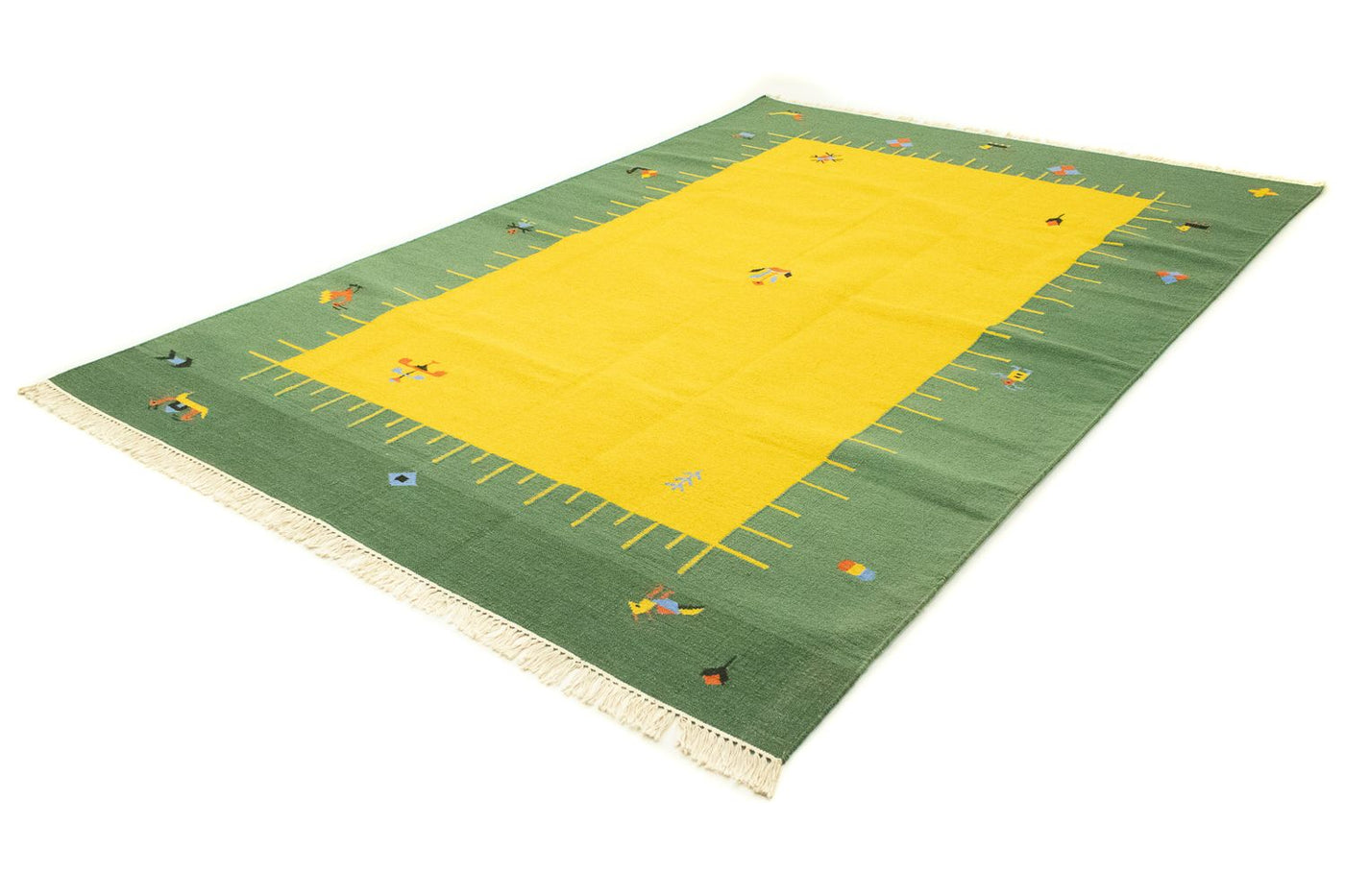 Nowoczesny kilim Dywan 300x200cm - Dywan wełniany