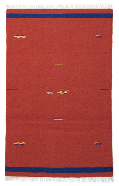 Nowoczesny kilim Dywan 120x180cm - Dywan wełniany
