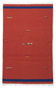 Nowoczesny kilim Dywan 180x120cm - Dywan wełniany