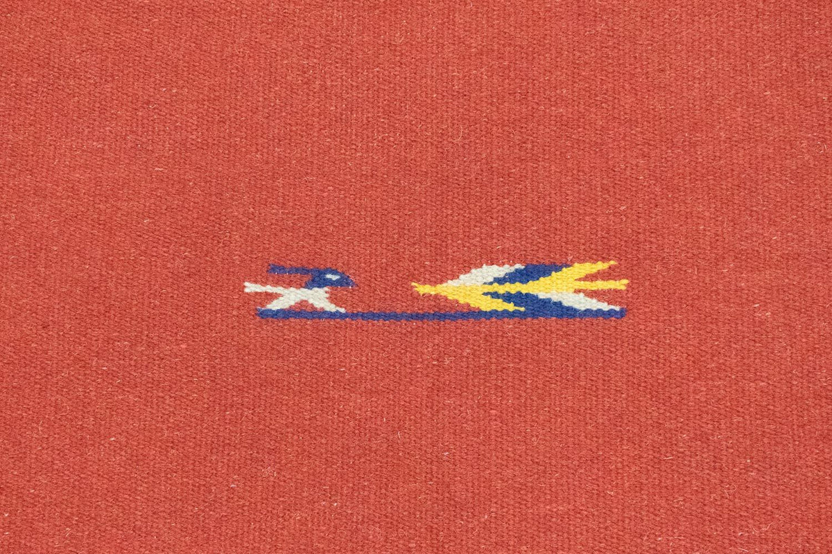 Dywan Kelim - modny - 180 x 120 cm - czerwony