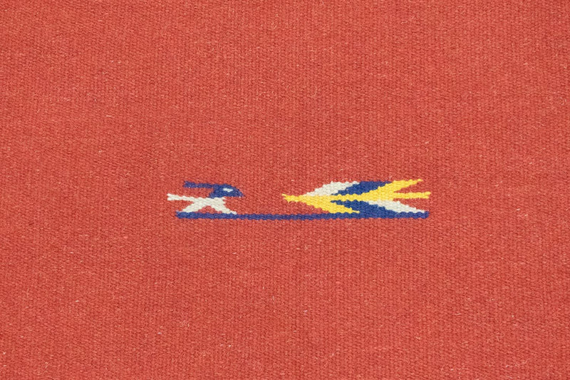 Dywan Kelim - modny - 180 x 120 cm - czerwony