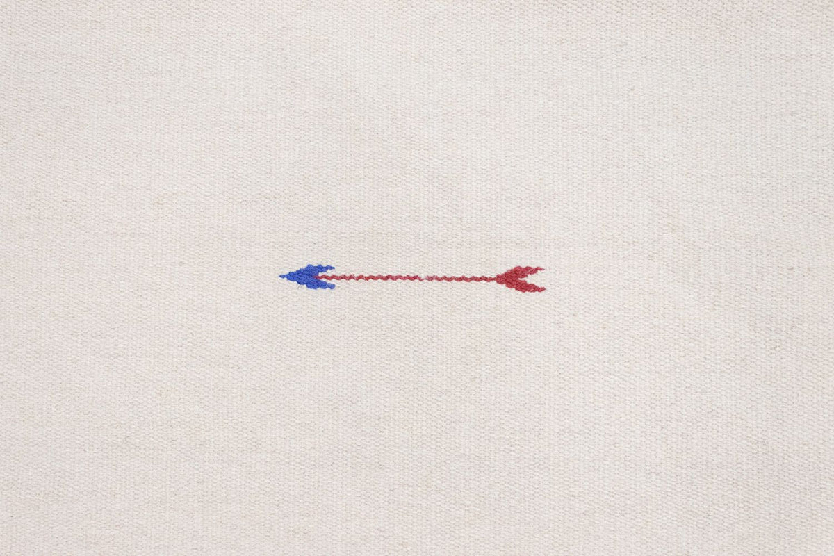 Dywan Kelim - modny - 180 x 120 cm - beżowy