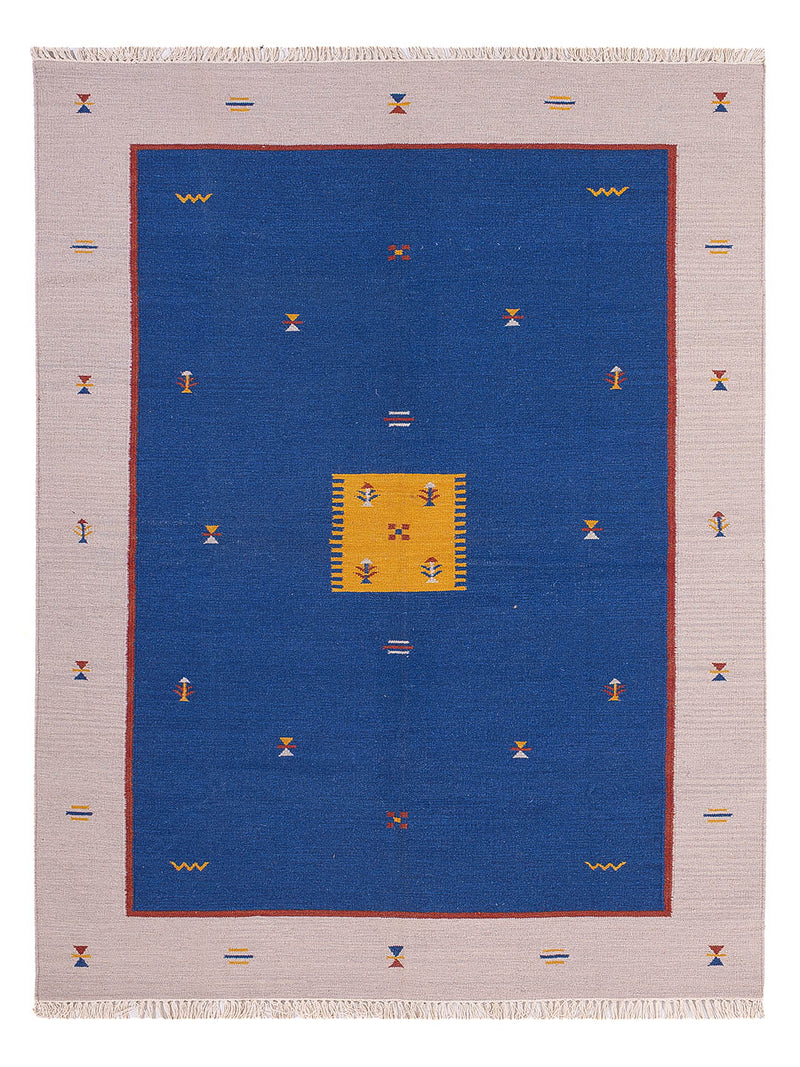 Nowoczesny kilim Dywan - Dywan wełniany
