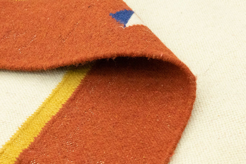 Dywan Kelim - modny - 180 x 120 cm - beżowy