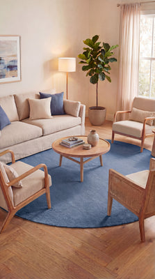 Dywan Kelim - modny - Fancy - okrągły