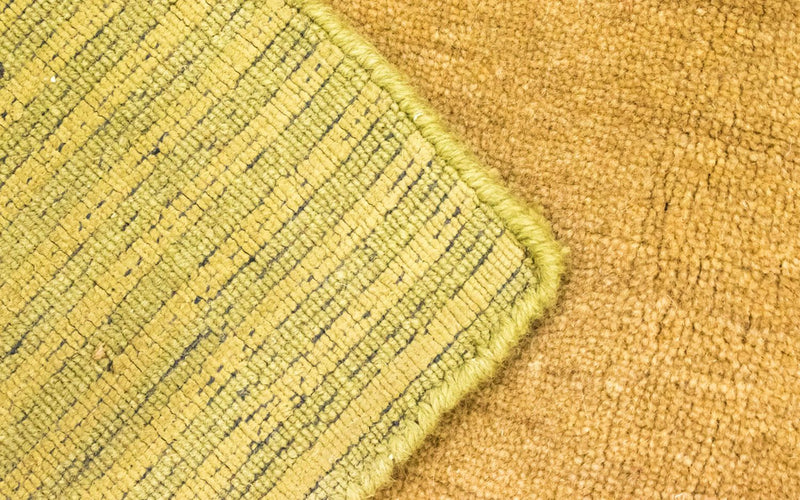 Dywan wełniany - 242 x 156 cm - pomarańczowy