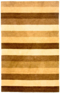 Dywan wełniany - 183 x 118 cm - wielokolorowy