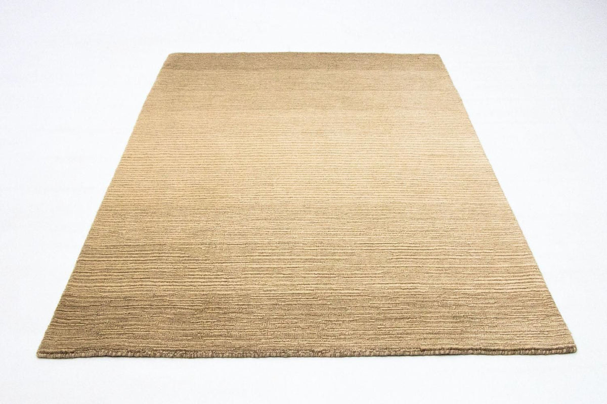 Dywan wełniany - 178 x 118 cm - beżowy