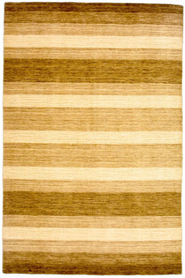 Dywan wełniany - 182 x 123 cm - wielokolorowy