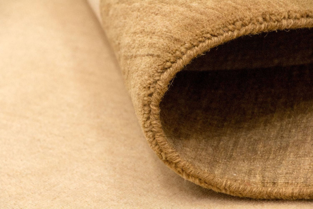 Dywan wełniany - 180 x 118 cm - beżowy