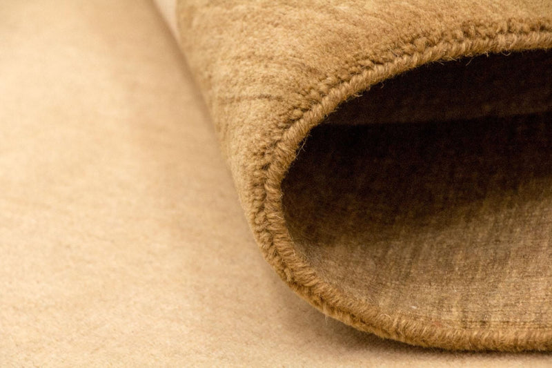 Dywan wełniany - 180 x 118 cm - beżowy