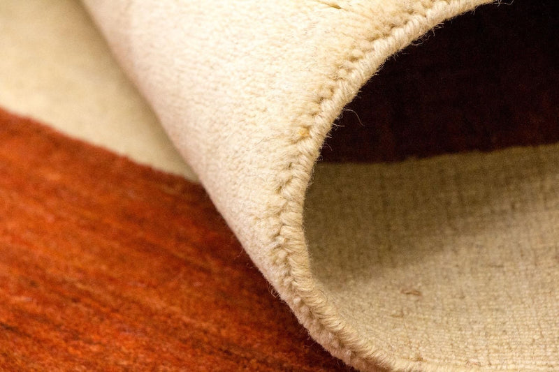 Dywan wełniany - 177 x 123 cm - wielokolorowy