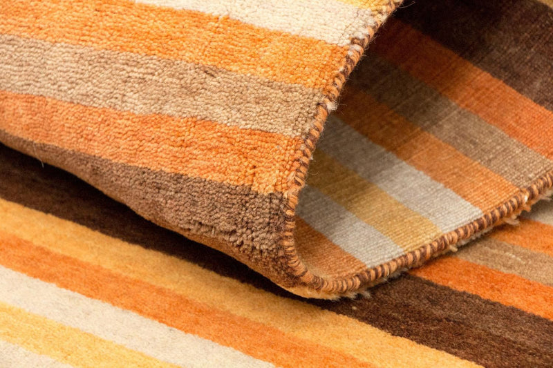 Dywan wełniany - 187 x 113 cm - wielokolorowy