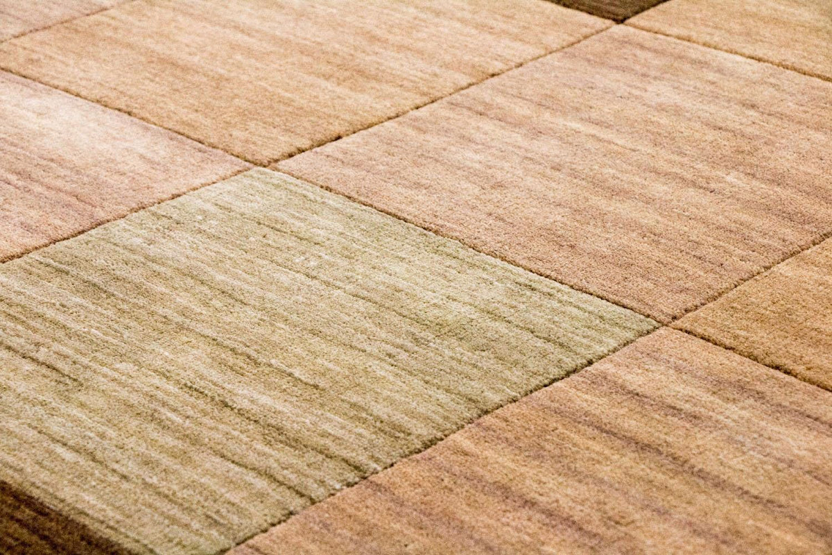 Dywan wełniany - 180 x 126 cm - wielokolorowy