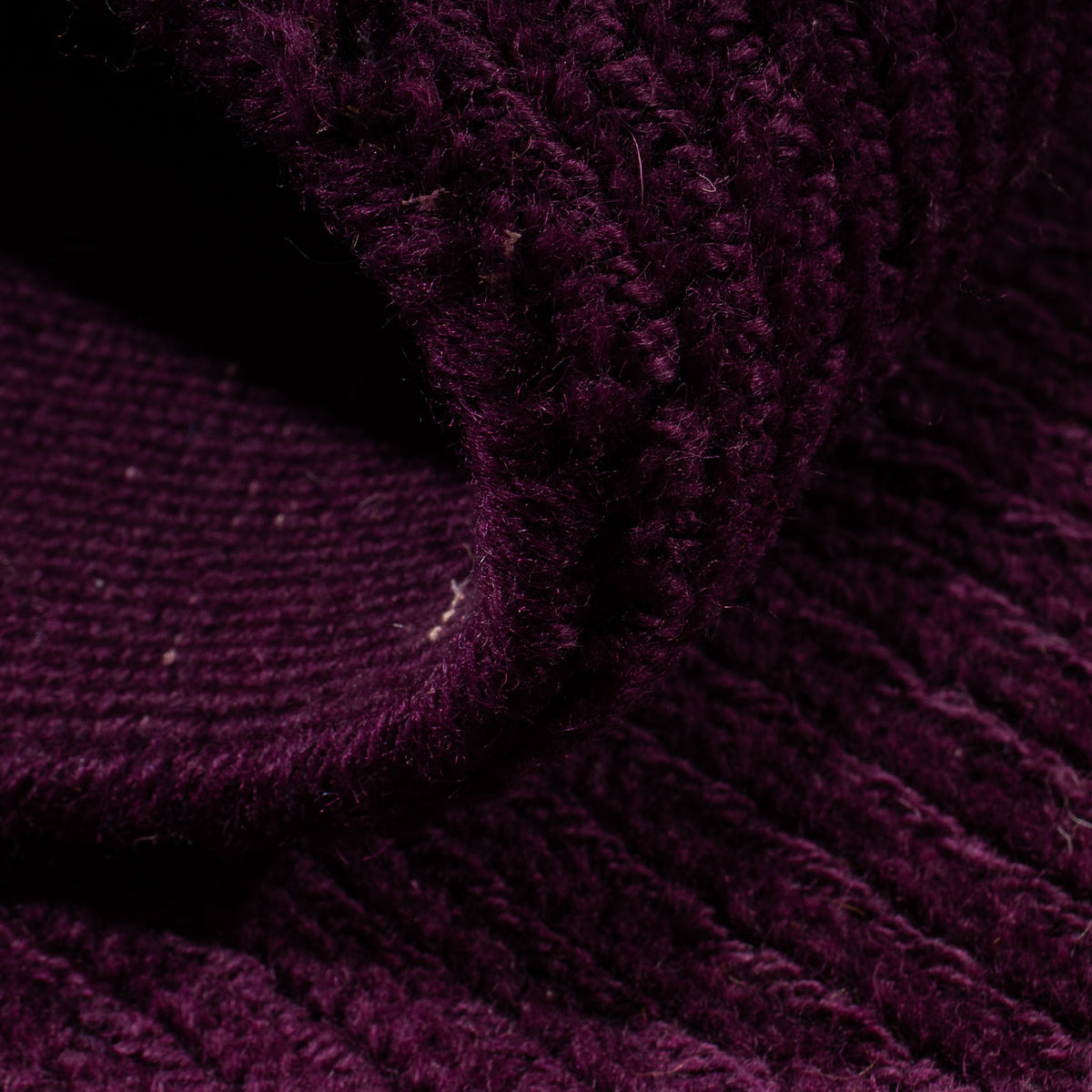 Dywan Gabbeh - Loribaft Softy - 138 x 63 cm - fioletowy