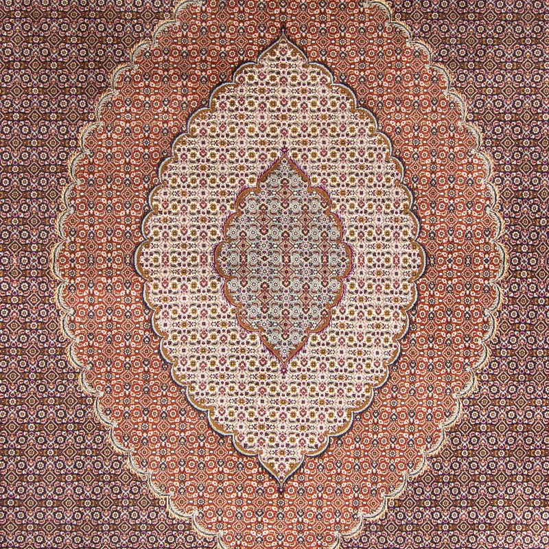 Dywan perski - Tabriz - Królewski - 390 x 304 cm - czarny