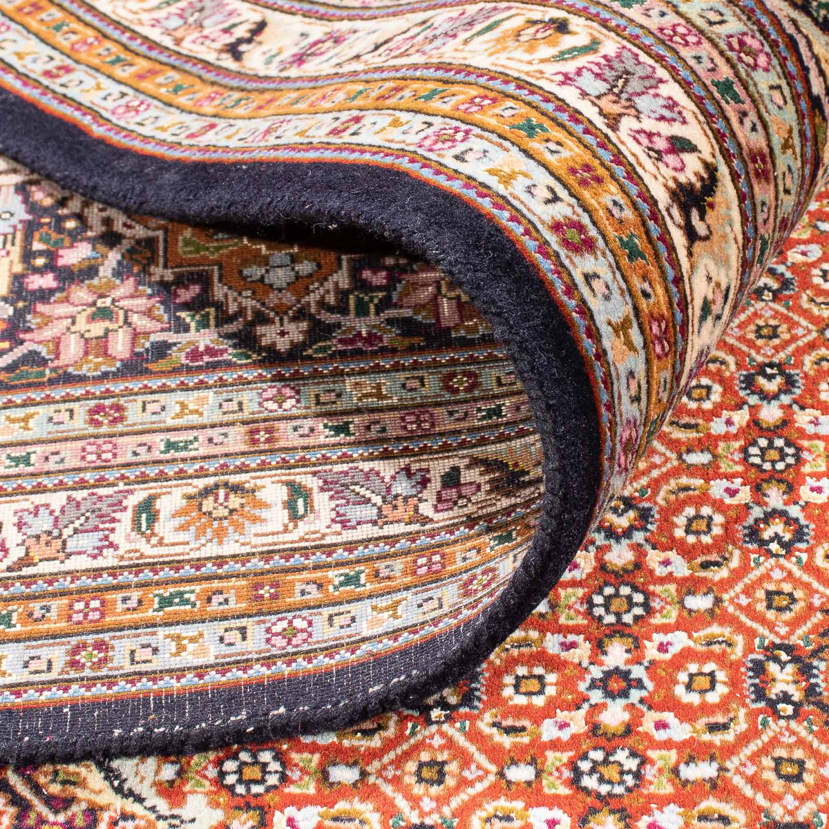 Dywan perski - Tabriz - Królewski - 390 x 304 cm - czarny