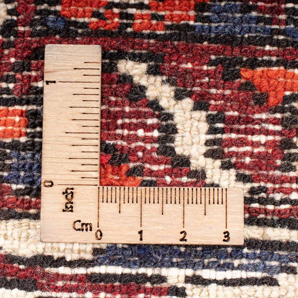 Perski dywan - Nomadyczny - 306 x 201 cm - czerwony