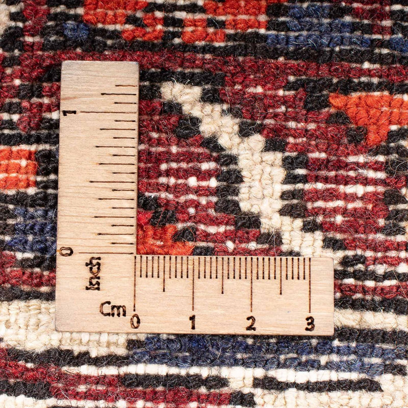 Perski dywan - Nomadyczny - 306 x 201 cm - czerwony