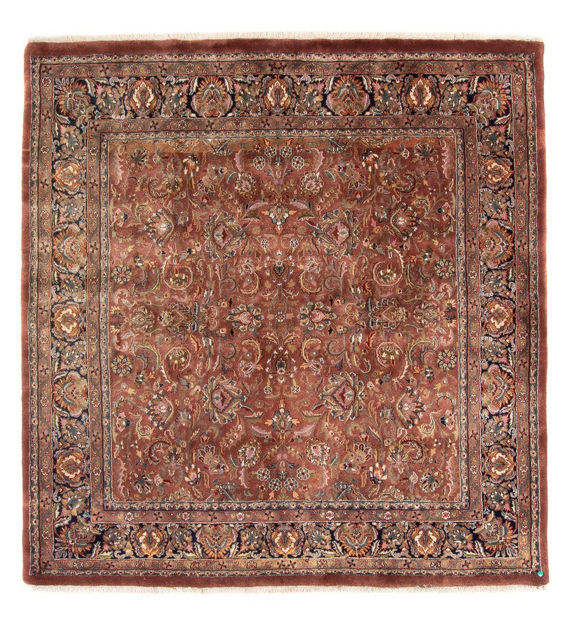 Orientalny dywan - Bijar - Indus kwadratowy  - 200 x 200 cm - rdza
