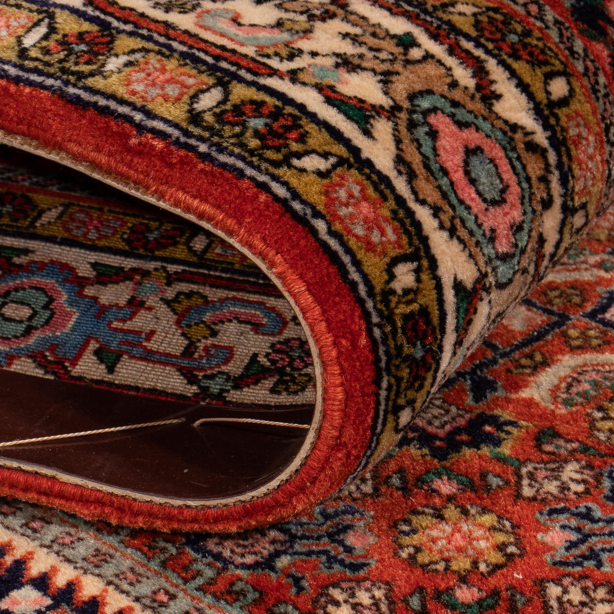 Dywan perski - Bijar - 168 x 116 cm - czerwony