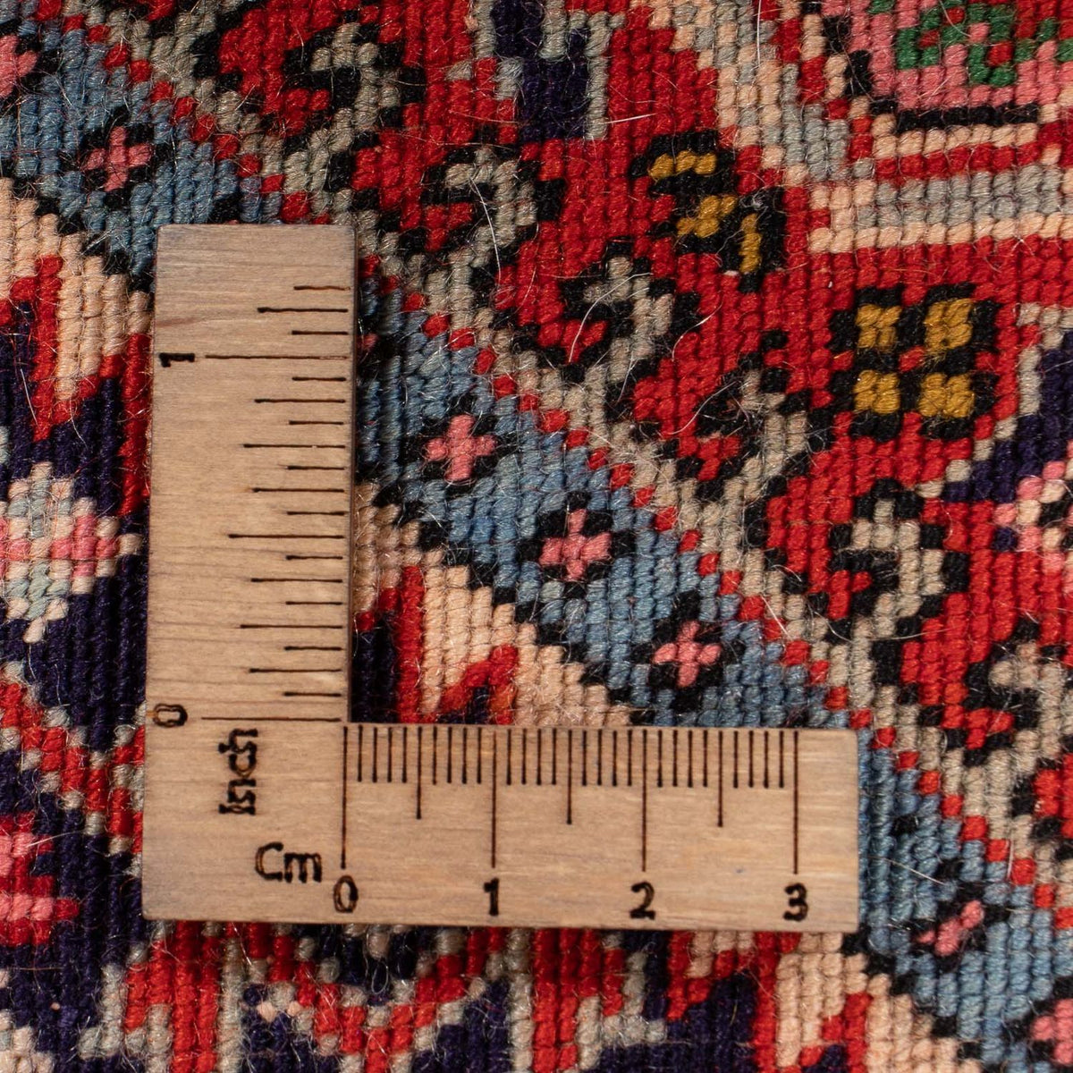 Dywan perski - Bijar - 168 x 116 cm - czerwony