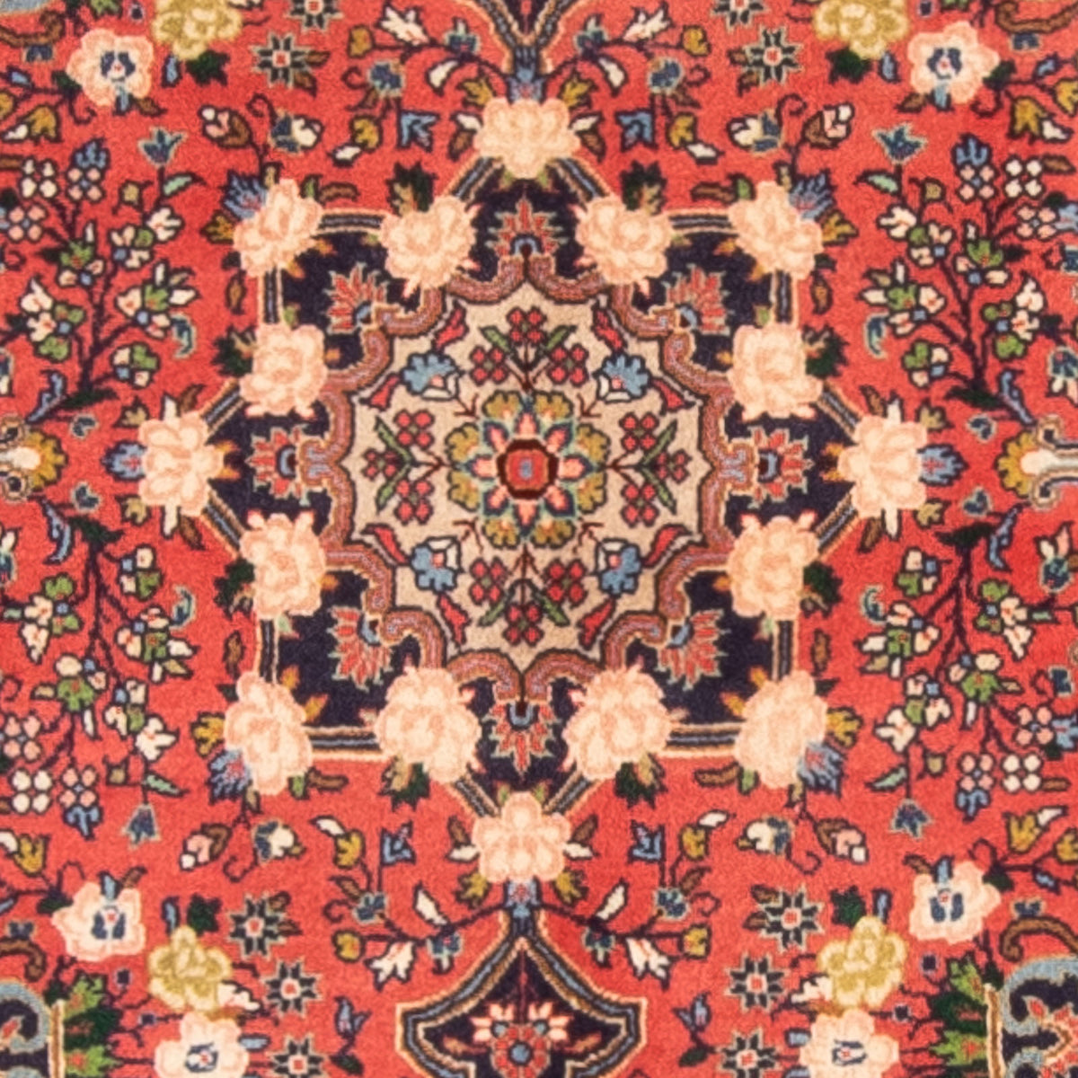 Dywan perski - Bijar - 160 x 110 cm - czerwony