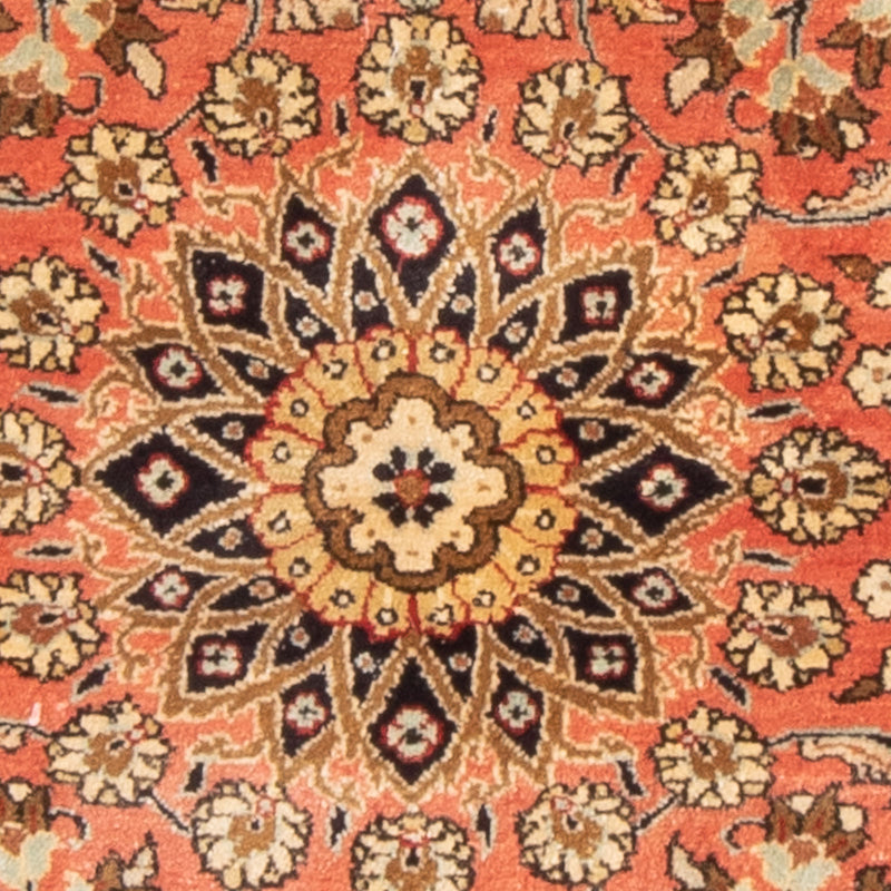 Jedwabny dywan - Ghom Silk - Premium - 80 x 60 cm - czerwony