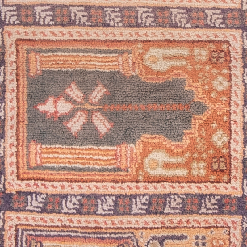 Jedwabny dywan - Kayseri - 97 x 61 cm - wielokolorowy