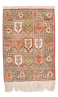 Orientalny dywan - Hereke - 59 x 45 cm - wielokolorowy