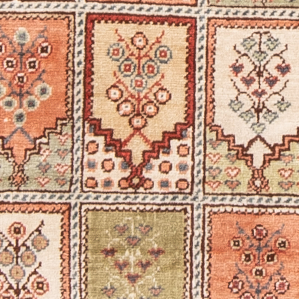 Orientalny dywan - Hereke - 59 x 45 cm - wielokolorowy