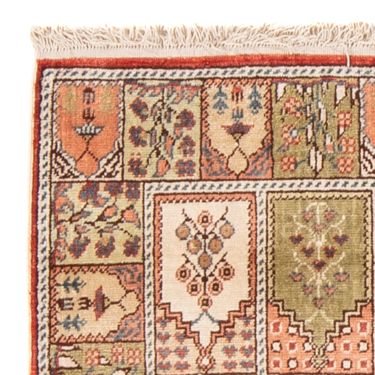 Orientalny dywan - Hereke - 59 x 45 cm - wielokolorowy