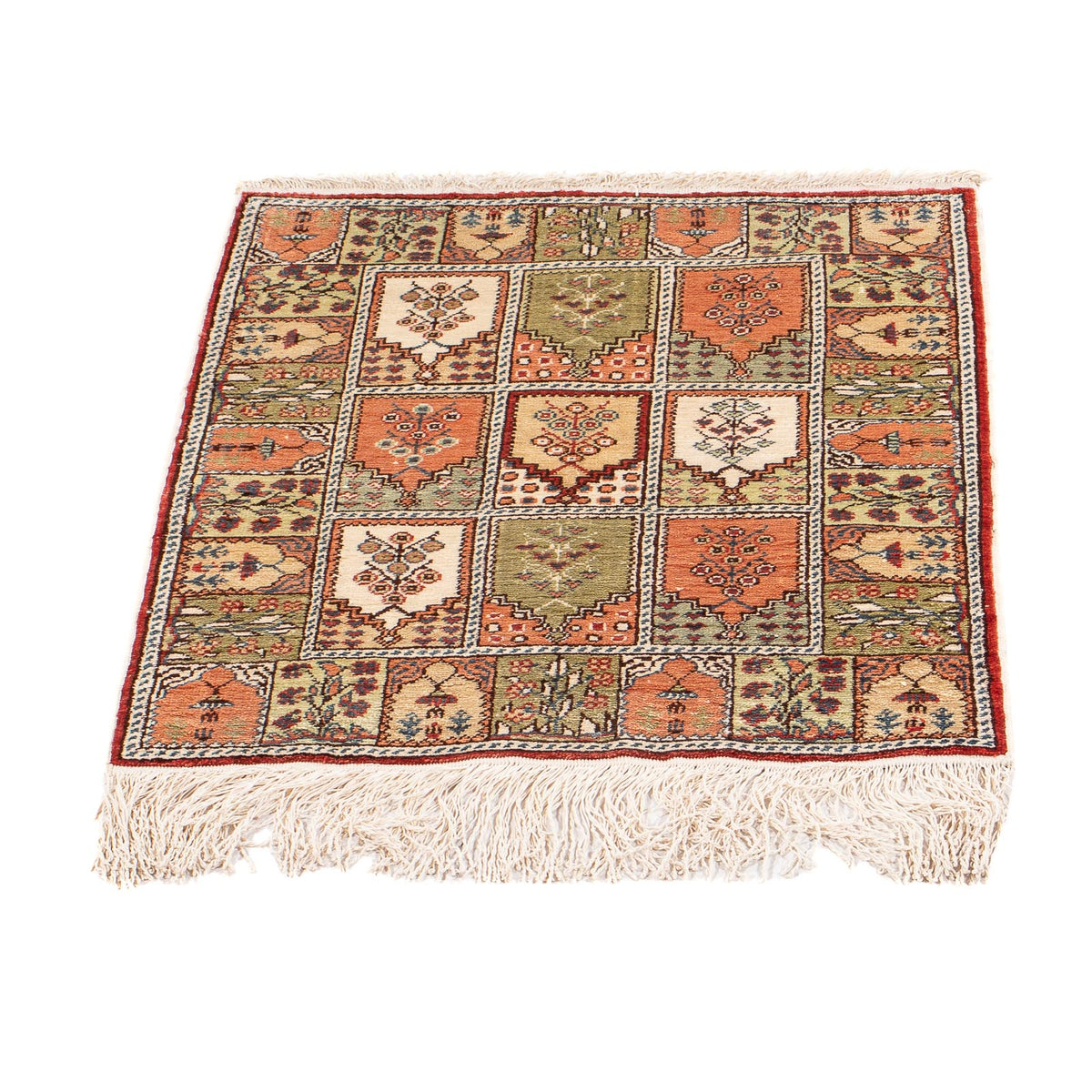 Orientalny dywan - Hereke - 59 x 45 cm - wielokolorowy