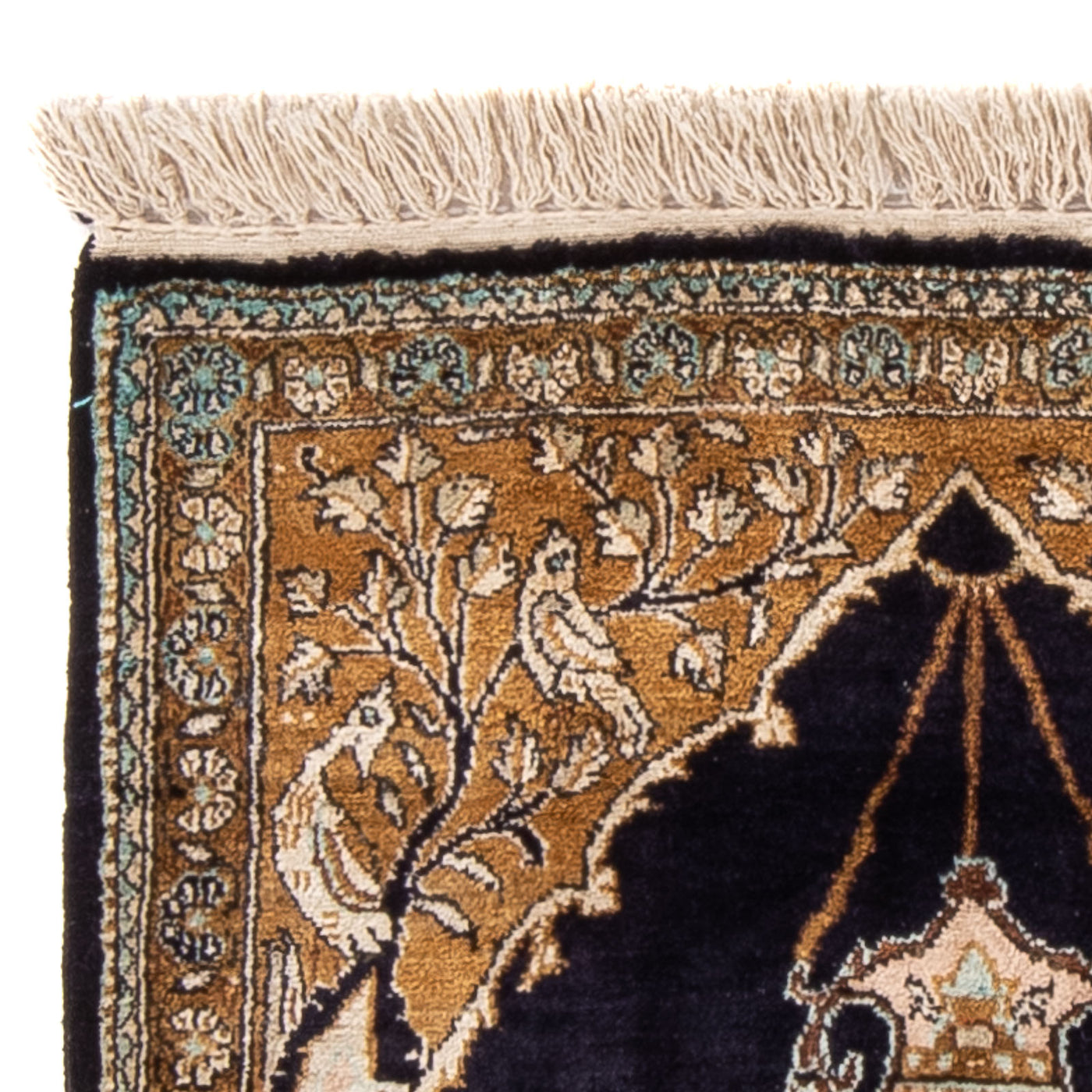 Qom jedwab Dywan 72x57cm - Dywan perski