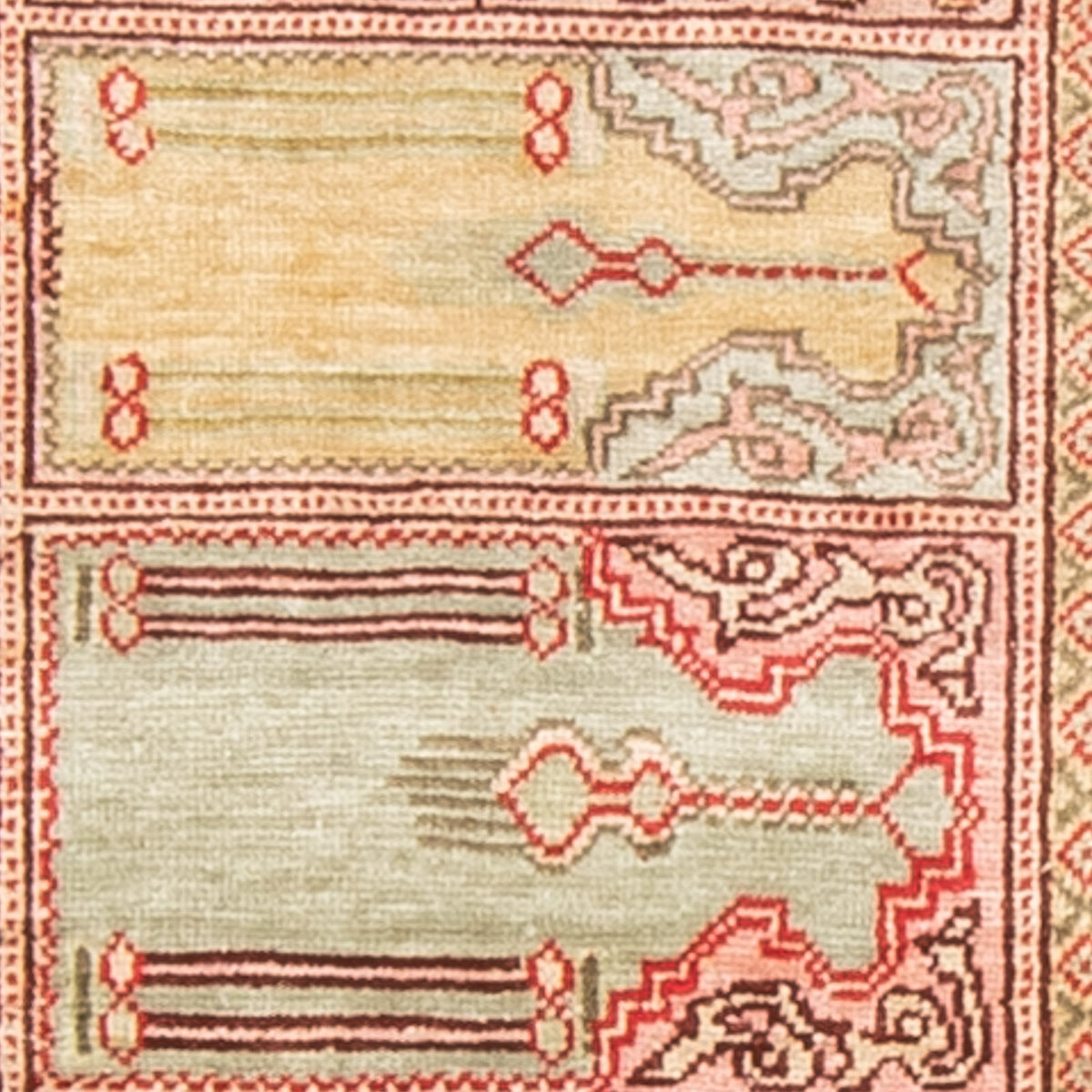 Orientalny dywan - Hereke - 61 x 41 cm - wielokolorowy