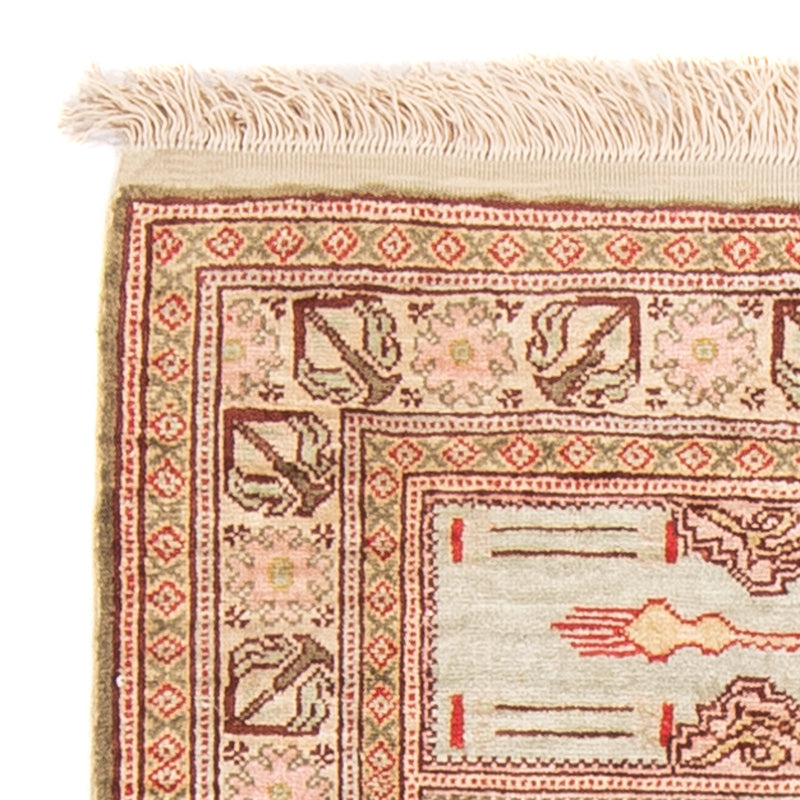 Orientalny dywan - Hereke - 61 x 41 cm - wielokolorowy