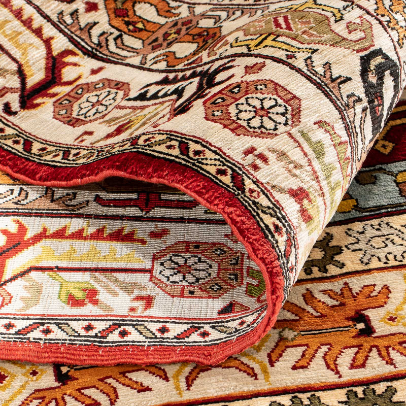 Orientalny dywan - Hereke - 119 x 72 cm - wielokolorowy