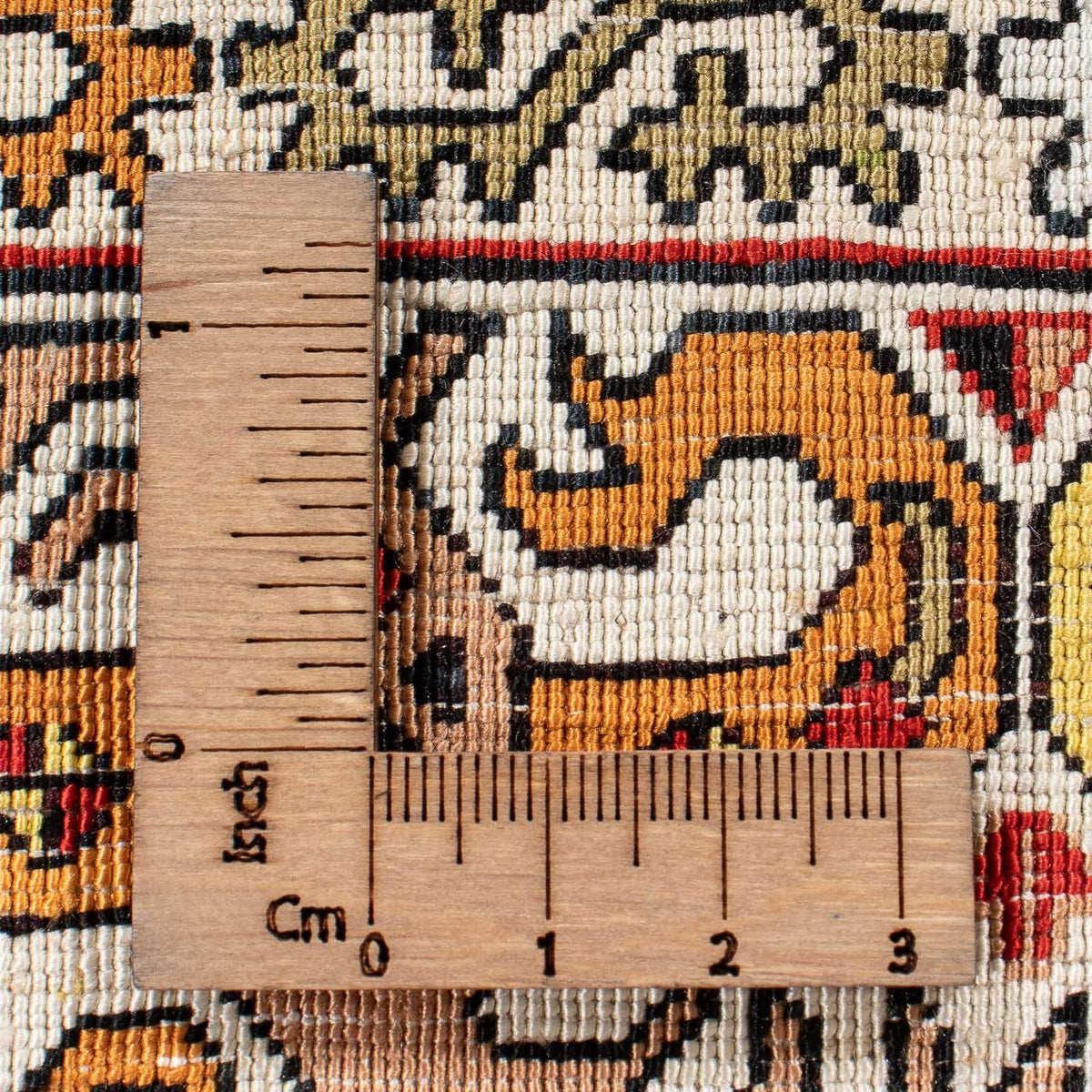 Orientalny dywan - Hereke - 119 x 72 cm - wielokolorowy