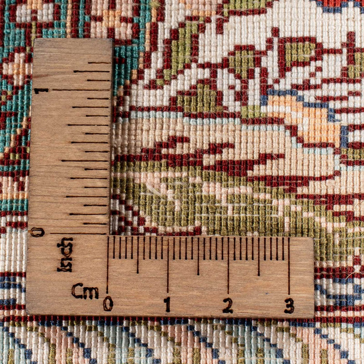 Orientalny dywan - Hereke - 91 x 62 cm - wielokolorowy