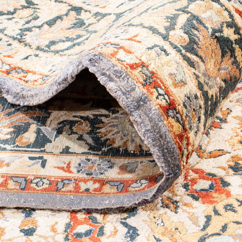 Dywan z jedwabiu - jedwab chiński - 154 x 94 cm - wielokolorowy