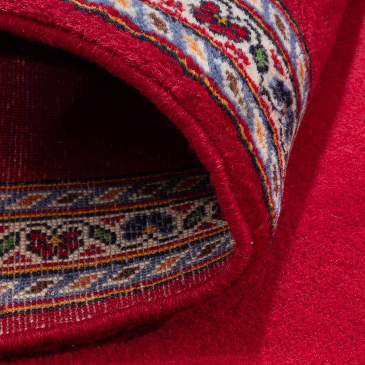 Biegacz Dywan perski - Keshan - 275 x 103 cm - czerwony