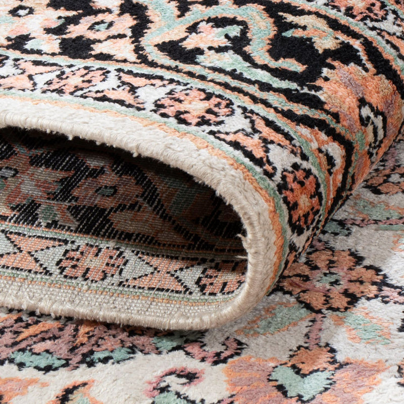 Biegacz Jedwabny dywan - Kashmir Silk - 280 x 96 cm - różowy