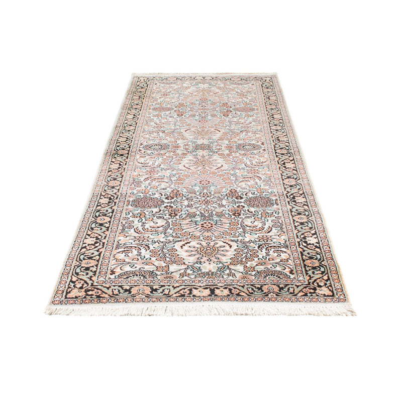 Biegacz Jedwabny dywan - Kashmir Silk - 280 x 96 cm - różowy
