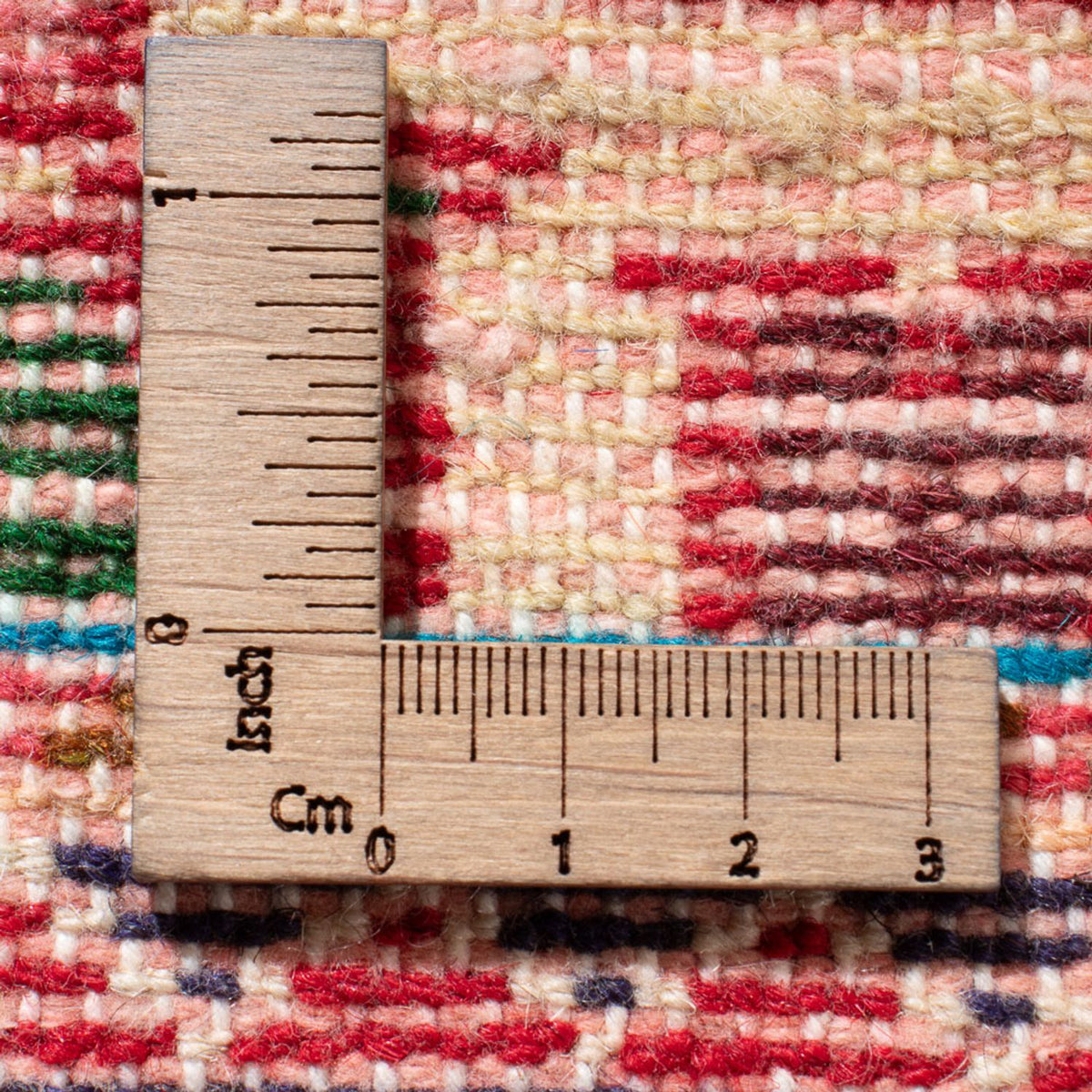 Perski dywan - Nomadyczny - 131 x 78 cm - ciemna czerwień