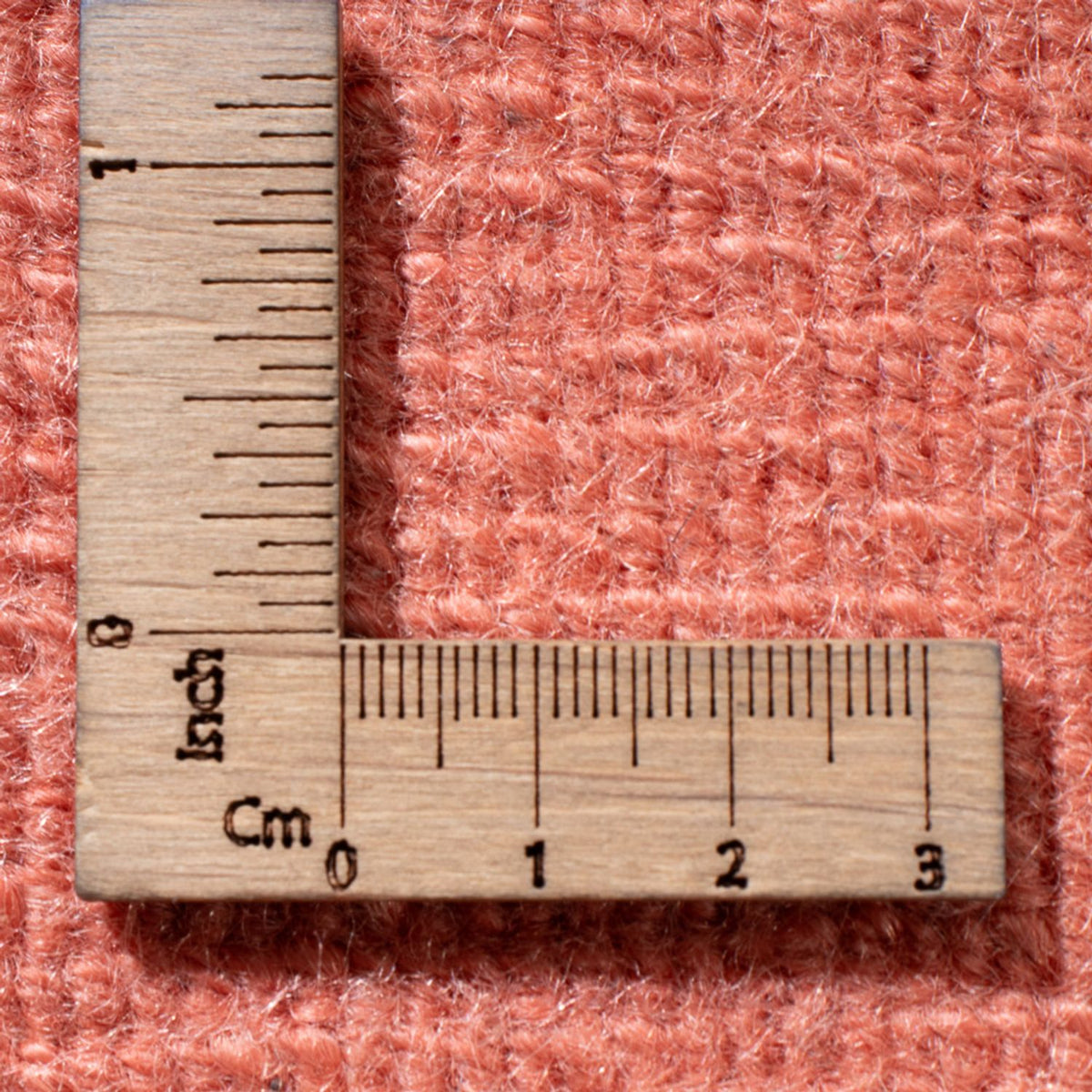 Dywan z Nepalu - 141 x 74 cm - łososiowy